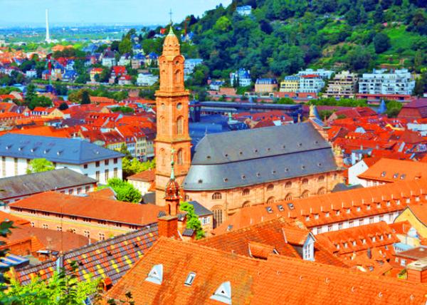 2017-08-20_Jesuit Church Viewed from Heidelberg Castle0001.JPG
