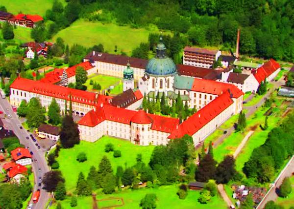 2017-07-03_Ettal Abbey_Ammergauer Alps Monastery Church_ Gott Mit Dir Du Land Der-Bayern ��Ĭ�߰�����˹ɽ�޵�Ժ����0001.JPG