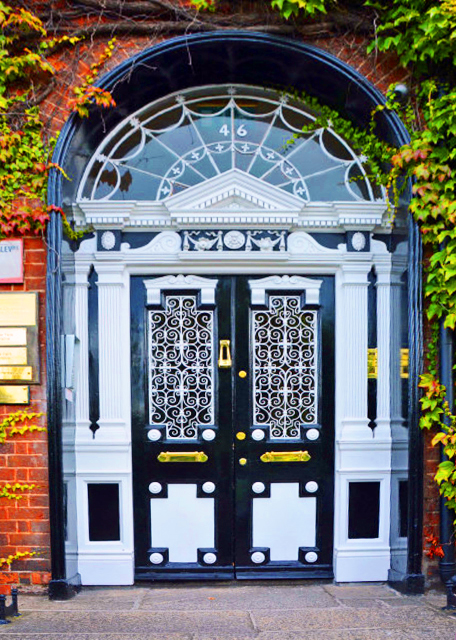 1774576612756705.jpg 2016-07-10_Fitzwilliam Square_Georgian Black & White Wrought Iron Door 乔治时代黑白锻铁宅门0001.JPG