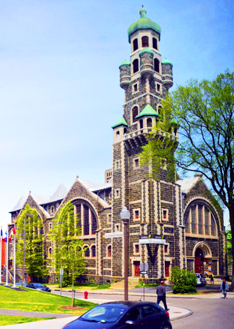 2017-05-28_Église Saint-Cœur-de-Marie Featuring a Bell Tower w Byzantine Influences��Built in the Early 20th Century ʥĸʥ�Ĵ���� 0001.JPG