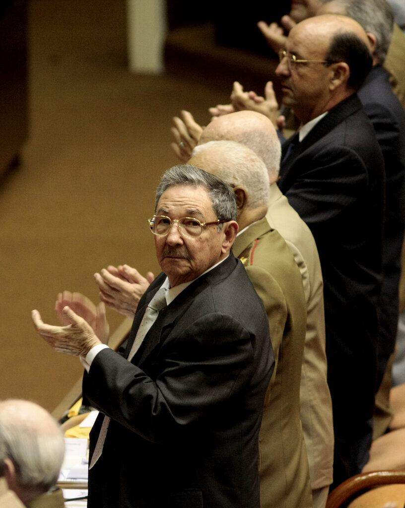 2008年,劳尔·卡斯特罗在哈瓦那。尽管卸任总统职务已有八年,他在该国政坛仍拥有重大影响力。