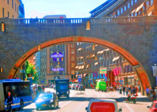 2016-07-04_Sveavägen_ the street where Prime Minister Olof Palme was assassinated on 28 February 1986 ˹Τ�߸���֡��������������Ĭ��1986��2��28�ձ���ɱ�ڴ�0001.JPG