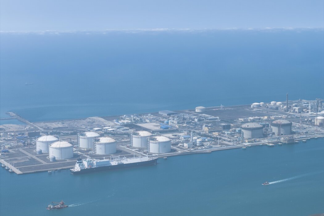 台中港是台湾境内能够接收和储存液化天然气的三个港口之一。