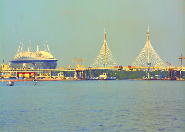 2016-07-02_Krestovsky Stadium & Bolshoy Obukhovsky Bridge ʥ�˵ñ����������²�����˹����0001.JPG