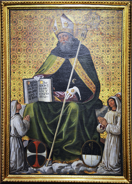 1775493166694710.jpg 2026-04-04_040_Pinturicchio (Bernardino di Betto), The Seated Saint Augustine with Confraternity Brothers (Gonfalone di Sant'Agostino), 1499–1500, Painted on Silk0001.jpg