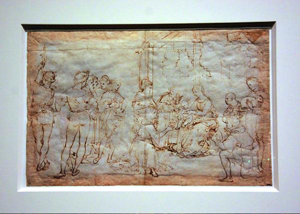1775493168821550.jpg 2026-04-04_045_Raphael The Adoration of the Magi Full-Scale Composition Study for the Center Scene in the Predella of the Oddi Altarpiece, 1502–4, Pen & Brown Ink over Black Chalk, Charcoal, &0001.jpg
