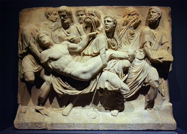 1775493171150197.jpg 2026-04-04_058_Roman Marble Sarcophagus Fragment Depicting the Death of the Greek Hero Meleager, Served as a Visual Model for Raphael, the Baglioni Altarpiece0001.jpg