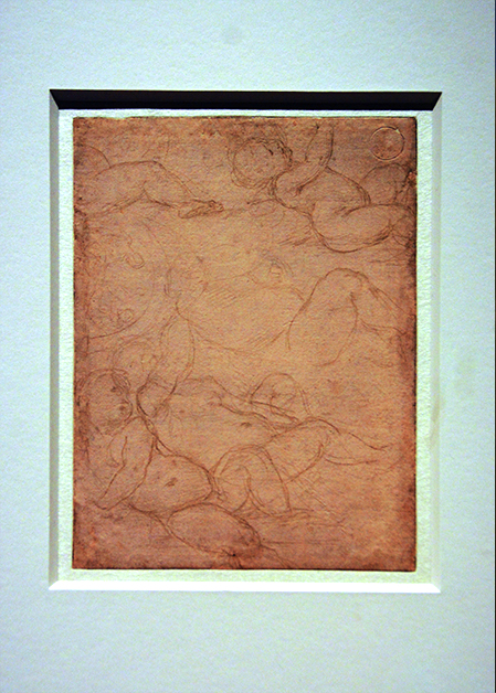 1775493172556557.jpg 2026-04-04_061_Raphael, Studies Mainly for the Virgin & Child & the Infant Saint John the Baptist (Sheet from the Pink Sketchbook), 1509-10, 2 Types of Metalpoint on Paper Prepared Pink0001.jpg