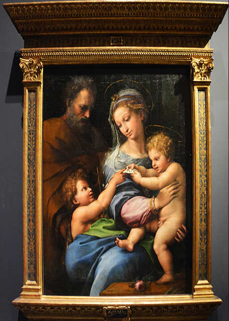 1775493175883500.jpg 2026-04-04_073_Raphael, The Holy Family w the Infant Saint John the Baptist (The Madonna of the Rose, or Madonna della Rosa), 1517-18, Oil on Canvas0001.jpg