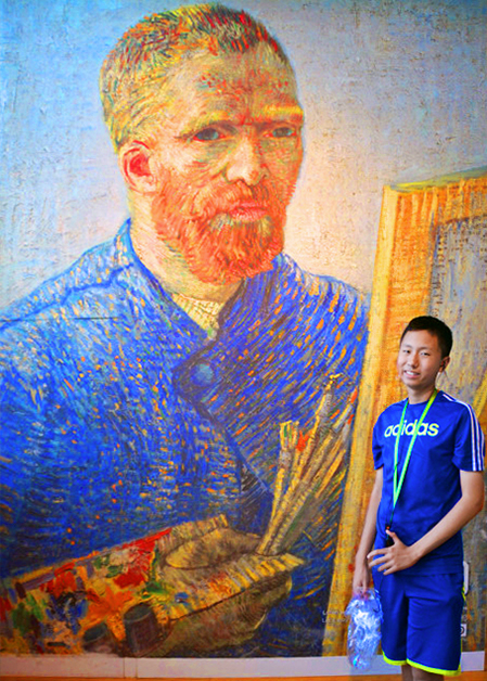 2017-08-14_Van Gogh Museum_Self-Portrait as a Painter， 1887-88，Oil on Canvas0001.JPG