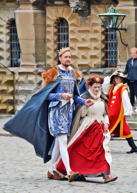 2016-07-06_Kronborg Castle_King Claudius & Queen Gertrude @ 400th Anniversary of William Shakespeare ɯ��400�����ա��������͵�˹����������³��0001.JPG
