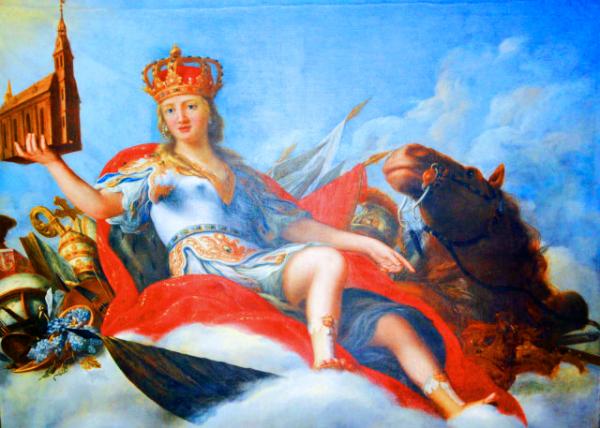 2016-07-06_Europa, the Greek Goddess of the Same Name w a Crown of Tyranny on Her Head & Carrying the Christian Church 0001.JPG