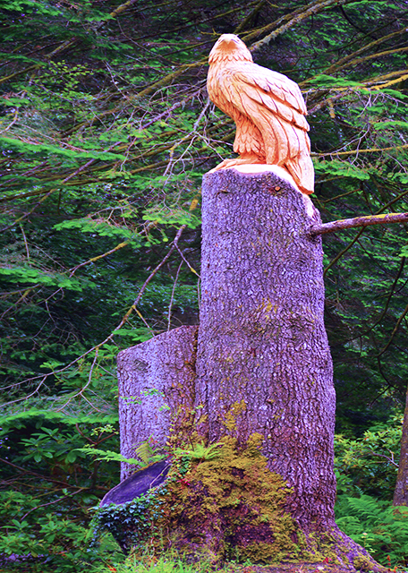 2016-07-12_Inveraray Castle_Wooden Eagle ľ����ӥ0001.JPG