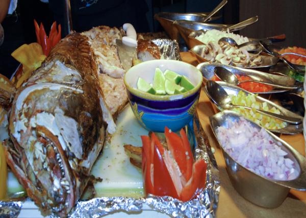 04-01-13_ Baked Sea Bass for Dinner ���Ϳ������0001.JPG