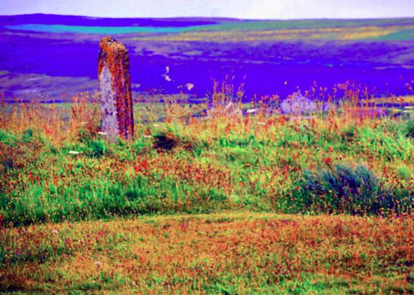 2016-07-14_Ring of Brodgar_Watch Stone Standing outside the Circle վ��Ȧ��Ĳt��ʯ-100001.JPG