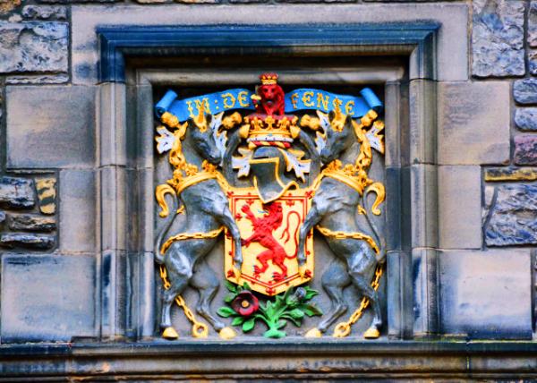 2016-07-16_Edinburgh Castle_Royal Coat of Arms of Scotland �ո����ʼһ���0001.JPG
