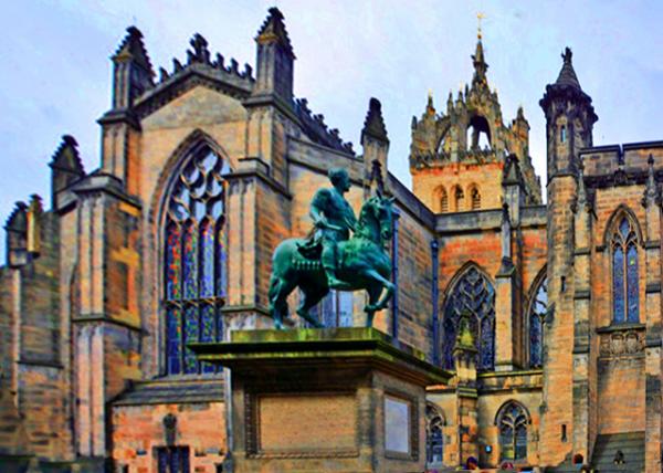 2016-07-16_Statue of Charles II in front of the East Façade on Parliament Sq ����ö��ࡤ������������0001.JPG