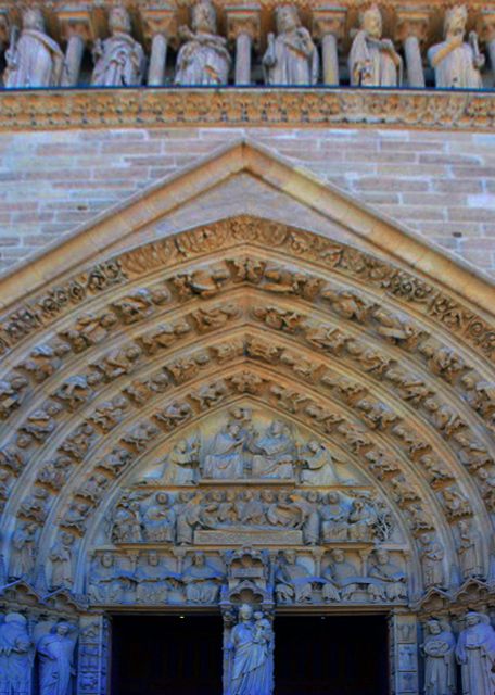2016-07-18_Notre-Dame' de Paris_Portal of the Virgin �}ĸ�T-20001.JPG