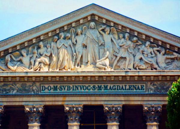 2016-07-18_L'��glise de la Madeleine_Pediment Showing the Last Judgment �������Ƚ��á�ɽǽ�ϵ�̡��������С�40001.JPG
