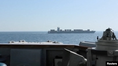 ����������˹��³��˹��������(DDG 111)�ڰ�����������һ�������һ���������ʹ���Ļ����������ء�(2026��4��19��)