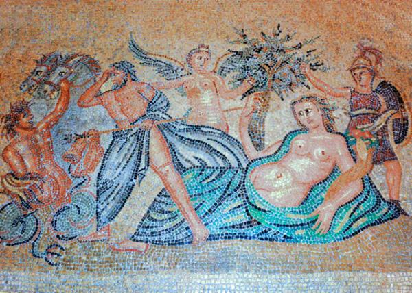 2015-06-17_Ancient Roman Mosaic w Poseidon Fighting Polybotes0001.JPG