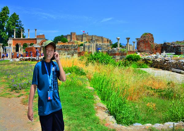 2015-06-18_ Panorama of Byzantine fortress and the Ruins of the Basilica of St John ��ռͥҪ����ʥԼ���������ַ-10001.JPG