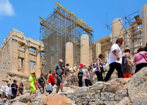 2015-06-20_Stairs Leading up to the Propylaea ͨ������ɽ�ŵ�ʯ��0001.JPG