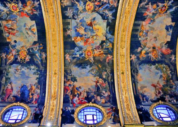 2015-07-01_Valletta_St Johns Co Cathedral_The Vaulted Ceiling & Side Altars w Scenes from the Life of John the Baptist �����컨��Ͳ����̳����ʩϴԼ���������Ϊ���-80001.JPG