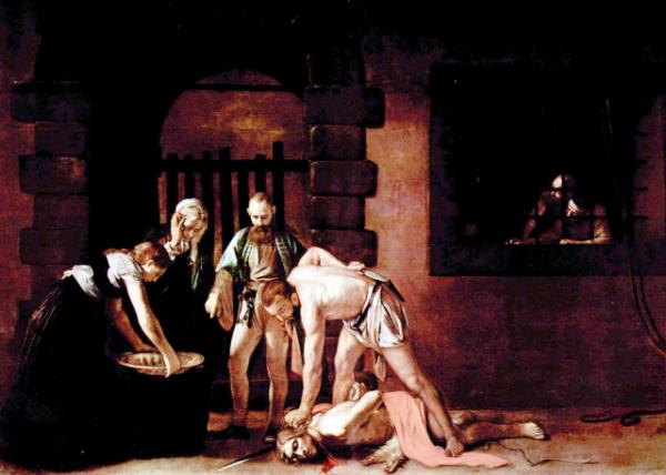 2015-07-01_Valletta_St Johns Co Cathedral_Michelangelo_Caravaggio_The Beheading of Saint John the Baptist �������ǡ���ն�׵�ʥʩϴ��Լ����0001.JPG
