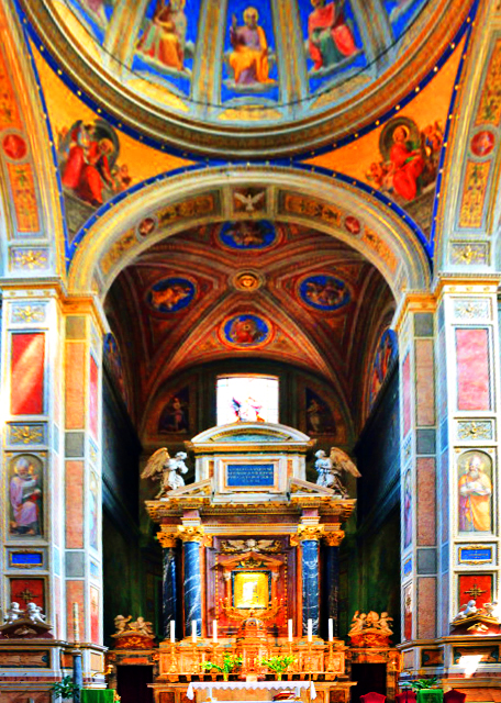 2015-07-05_Basilica di Sant'Agostino in Campo Marzio_High Altar ��ʥ̳-30001.JPG