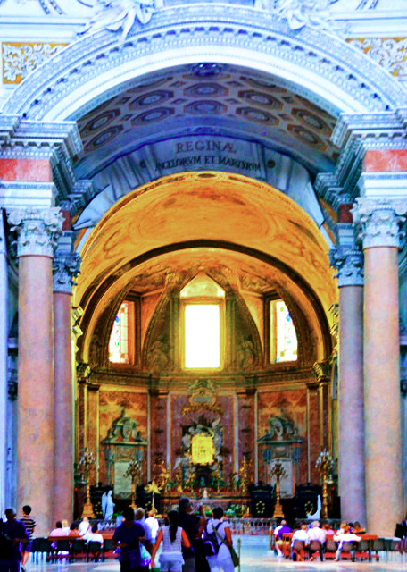 2015-07-05_Santa Maria degli Angeli e dei Martiri_The transept w Roman Columns �����������Բ��-30001.JPG