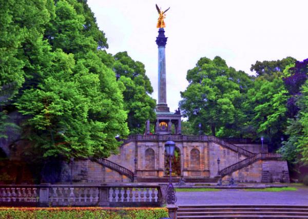 2017-07-03_Monument of Angel of Peace & Prince Regent Luitpold Terrace ��ƽ��ʹ��������������ز�����̨-10001.JPG