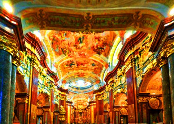 melk-abbey-austria Church Fresco ���ñڻ� -860001.JPG