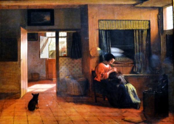 13_2017-08-16_Rijksmuseum_A Mother's Duty by Pieter de Hooch in 1658-1660 ��ĸ�׵�ְ��-10001.JPG