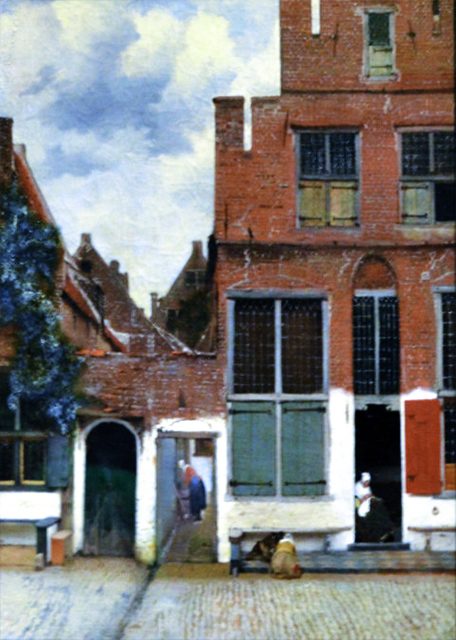 24_2017-08-16_Rijksmuseum_02_The Little Street by Johannes Vermeer in 1660-10001 Լ����˹��ά�׶���С�֡�0001.JPG