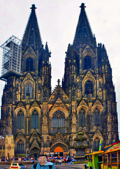 03_2017-08-18_Kölner Dom_North Tower @ 157.38 m  or 516 ft_ is slightly higher than the south tower ����157.38��516Ӣ���ҽ������Ը�0001.JPG