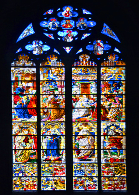 28_2017-08-18_Kölner Dom_Stained Glass_Epiphany Window, Mary & Mother of God ����֮����ʥĸ����0001.JPG