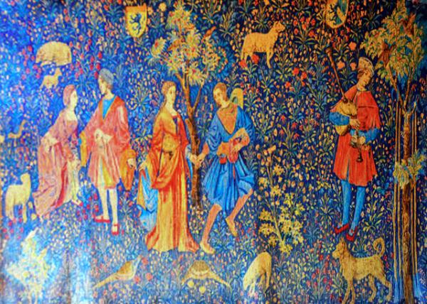 2017-08-19_Great Hall_Tapestry w the Curtain of the Lordship Life a Glante Scene c 1520������������Ļ�����񳡾���Լ1520��-10001.JPG