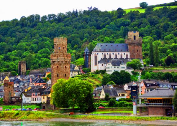 12_2017-08-19_Oberwesel_St Martin��s Parish Church & Ochsenturm (Ox Tower) ʥ�����������ú�ţ��-10001.JPG