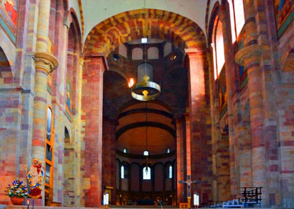 06_2017-08-20_Cathedral_Open Stage w Simple Semi-Circular Romanesque Opening ���м򵥵İ�Բ������ʽ���ڵ�¶����̨0001.JPG