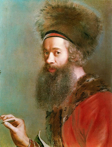 Self Portrait, c.1746 Jean Etienne Liotard - Painting Reproduction.jpg