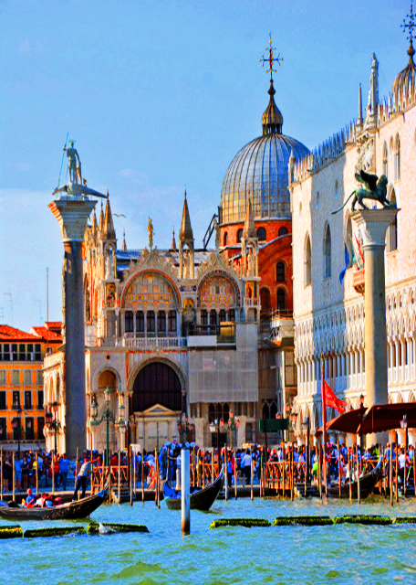 2018-07-08_Piazza San Marco_St Theodore & Lion of Venice ʥ����»��������˹ʨ��0001.JPG