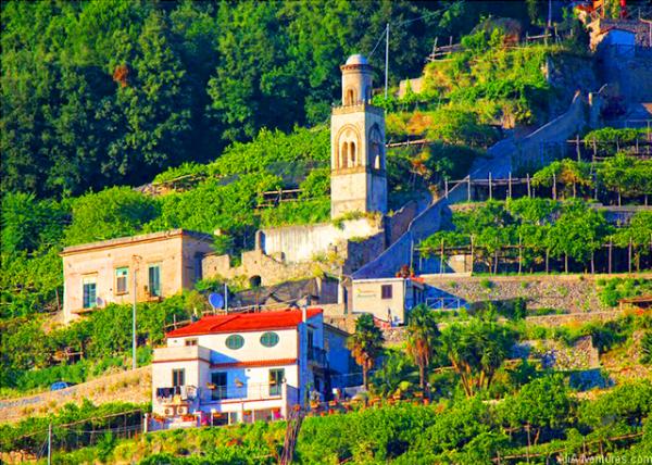 08_2018-07-17_Minori_Bell Tower of the Annunciation Built in  the 11th Century &  Surrounded by Vineyards & Lemon Groves, in Arab-Norman Style ��¥-20001.jpg