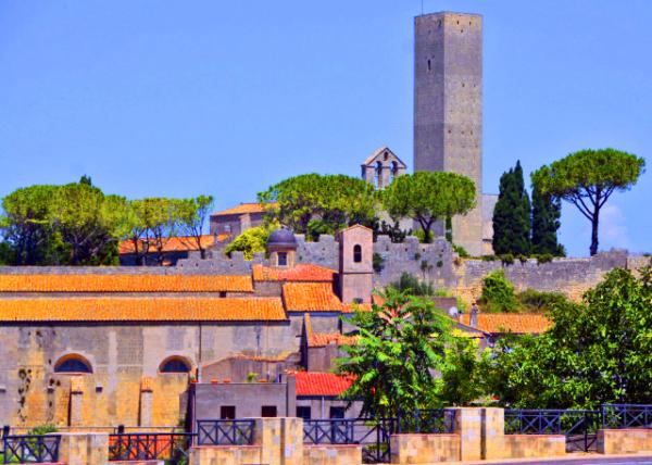 06_2018-07-18_Tower  Barucci in 12C & Church of Santa Maria di Castello ����ʮ�����͵İ�³�����뿨˹����ʥ�����ǽ���-20001.JPG