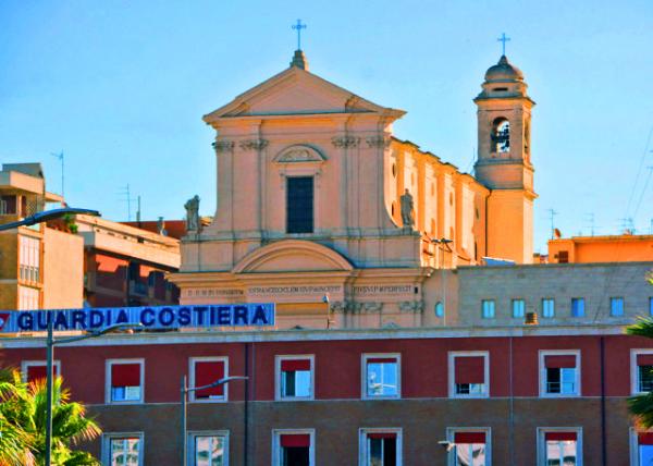 06_2018-07-18_Civitavecchia_San Francesco d'Assisi in the Baroque Style, Completed in 1782 ����˹ʥ������˹�ƽ���0001.JPG