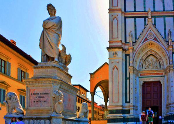 02_2018-07-19_Florence_Basilica di Santa Croce & Dante Statue �}ʮ�ֽ����c��������0001.JPG