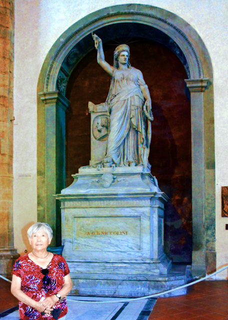 18_2018-07-19_Florence_Basilica di Santa Croce_Tomb of Giovanni Battista Niccolini Statue of Liberty�����������Ů����Ĺ-10001.JPG