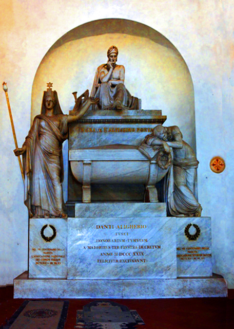 21_2018-07-19_Florence_Basilica di Santa Croce_Tomb of Dante Alighieri Dante Alighieri ������������Ү��֮Ĺ0001.JPG