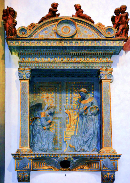25_2018-07-19_Florence_Basilica di Santa Croce_Donatello's Tabernacle_ Cavalcanti Annunciation ��{̩�_�}�������ߠ����و�ϲ��-10001.JPG