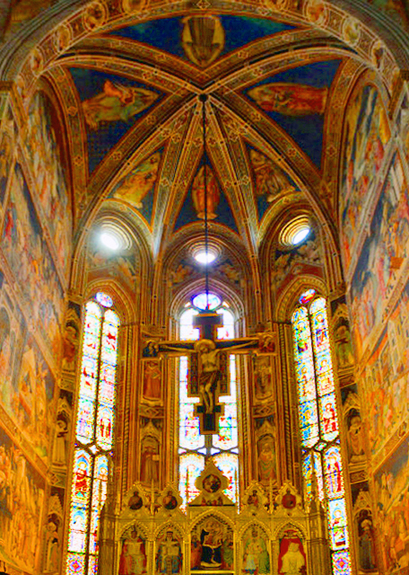 2018-07-19_Florence_Basilica di Santa Croce_ Altar & Crucifix �����cʮ�ּ�-40001.JPG